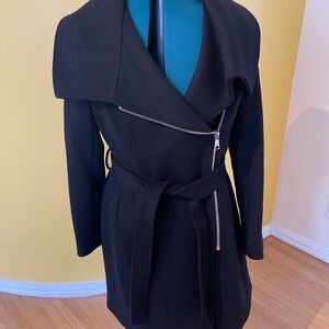 Original Karl Lagerfeld black wool winter coat M new without tags